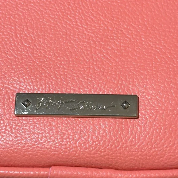 Betsey Johnson Pickle Ball Championship Purse Crossbody Bag Coral NEW With Tags - Picture 4 of 5